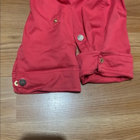 Chico’s Pink Zipper and Button Jacket Size 0 - Picture 5 of 6